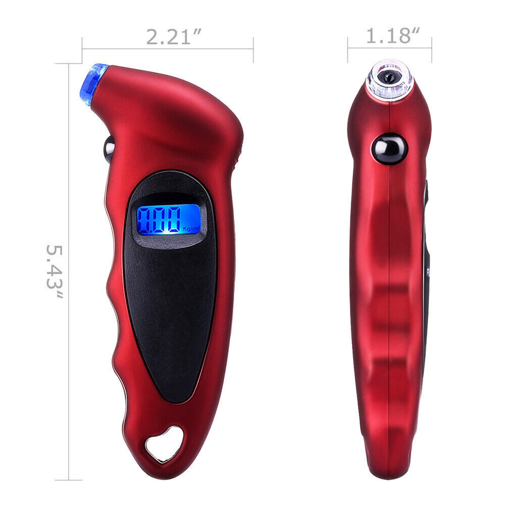 New Digital Tire Pressure Gauge Backlight LCD Tyre Air Monitoring Meter 150PSI High Precision Handheld Tester Tool Car Truck - Image 9