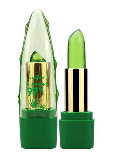 Aloe Vera Gel Color Changing Lipstick Gloss Moisturizer Anti-drying Desalination Fine-grain Lip Blam Care - Image 9