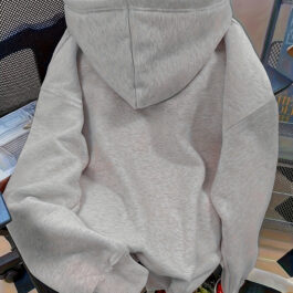 Women’s Hoodie Light Gray Pullover Australian Surfing Pattern