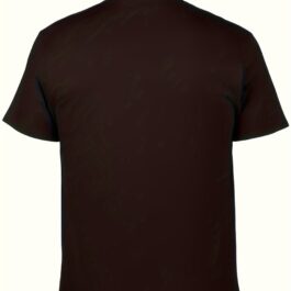 Mens Short sleeved fashion masculine abs design Black T-shirt