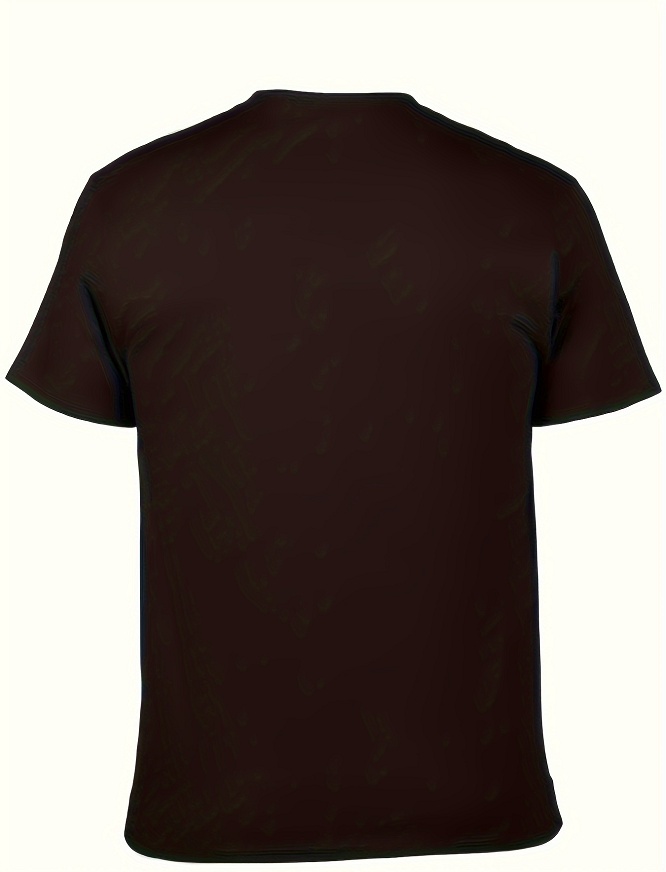 Mens Short sleeved fashion masculine abs design Black T-shirt - Image 2