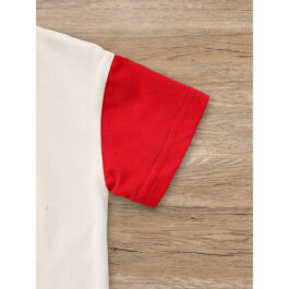 Infant Baby Boy 4th July Outfit Set USA Letter Print Color Block T-Shirt Shorts Independence Day Celebration