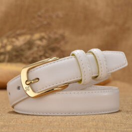 Retro Women’s Fashion Double Ring Buckle Waist Seal Belt