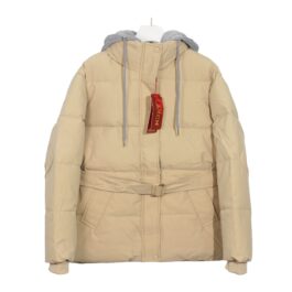 Women Elegant Hooded Cotton Jacket
