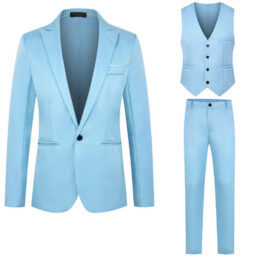 Mens Business Casual Mens Clothing Vest Suit