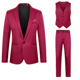 Mens Business Casual Mens Clothing Vest Suit