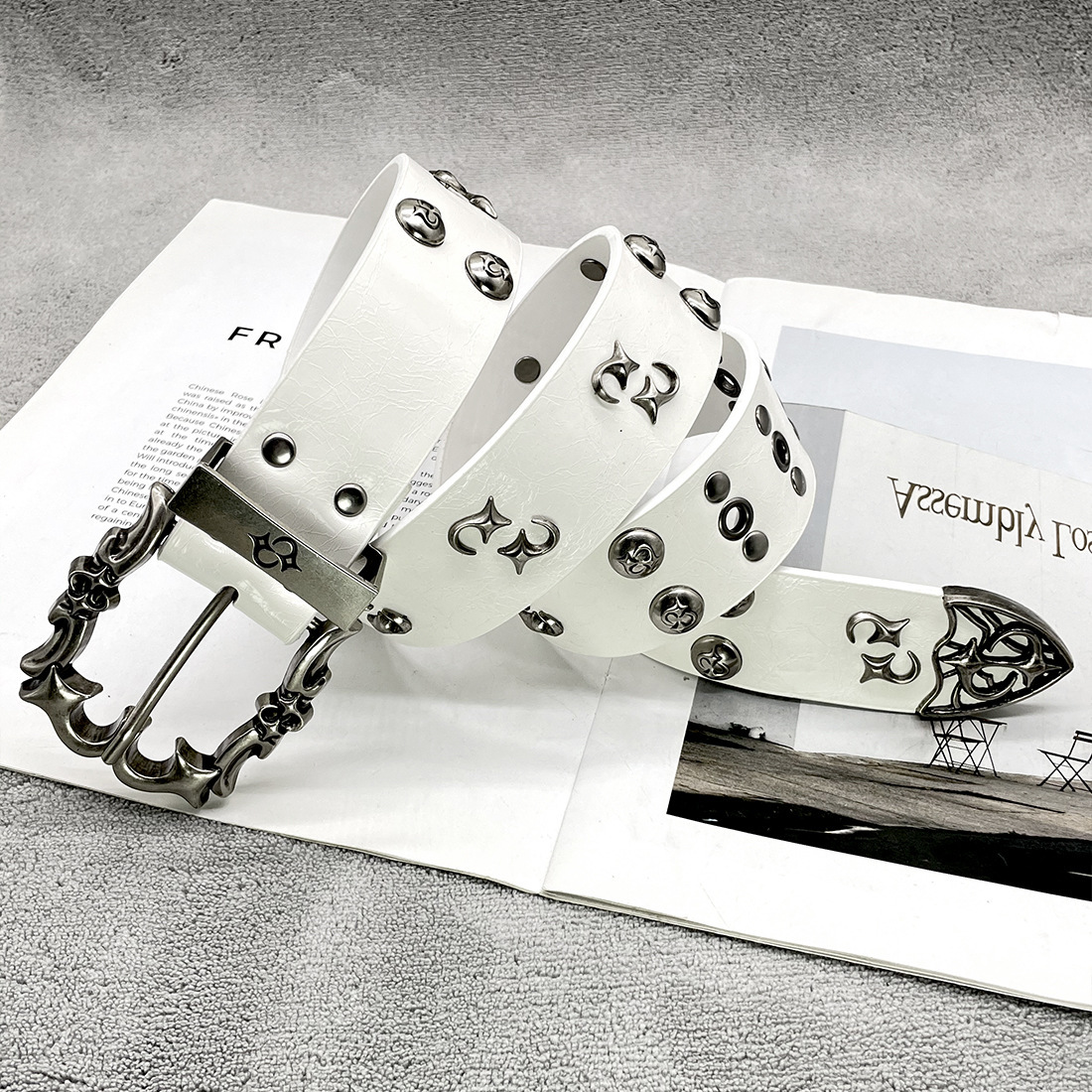 Men Women Retro Easy Matching Characteristic Belt - Image 3