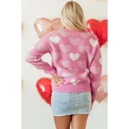 Autumn Crew Neck Women’s European And American Inserted Beads Sweater