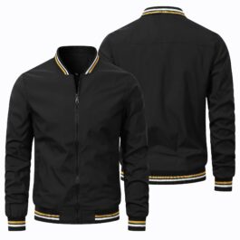 Jacket Trendy Leisure Coat Mens Upperwear