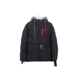 Women Elegant Hooded Cotton Jacket