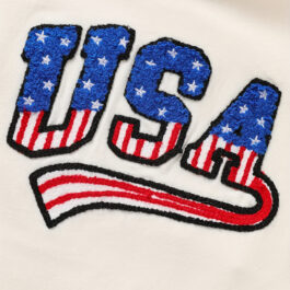 Infant Baby Boy 4th July Outfit Set USA Letter Print Color Block T-Shirt Shorts Independence Day Celebration