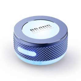 Small Wireless Bone Conduction Bluetooth Vibration Speaker Color LED Light Portable Surface Absorption